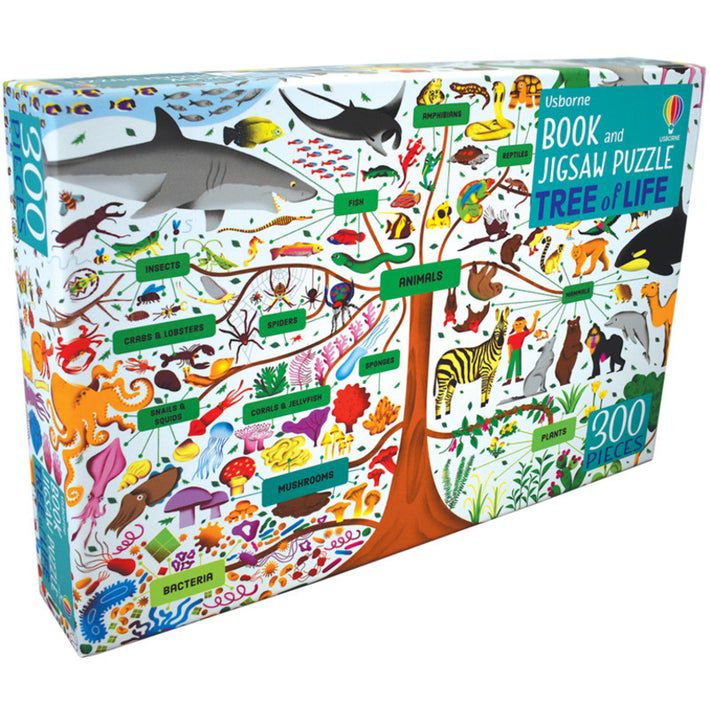 Sách thiếu nhi tiếng Anh: Usborne Book and Jigsaw: Tree of Life