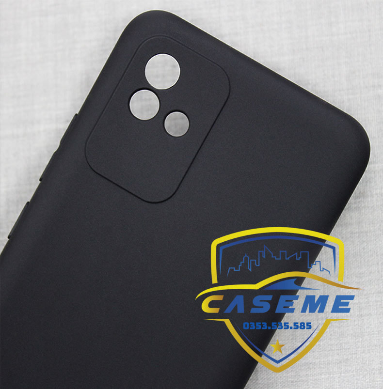 Ốp lưng dành cho Realme Narzo 50i silicon dẻo màu đen bảo vệ camera cao cấp