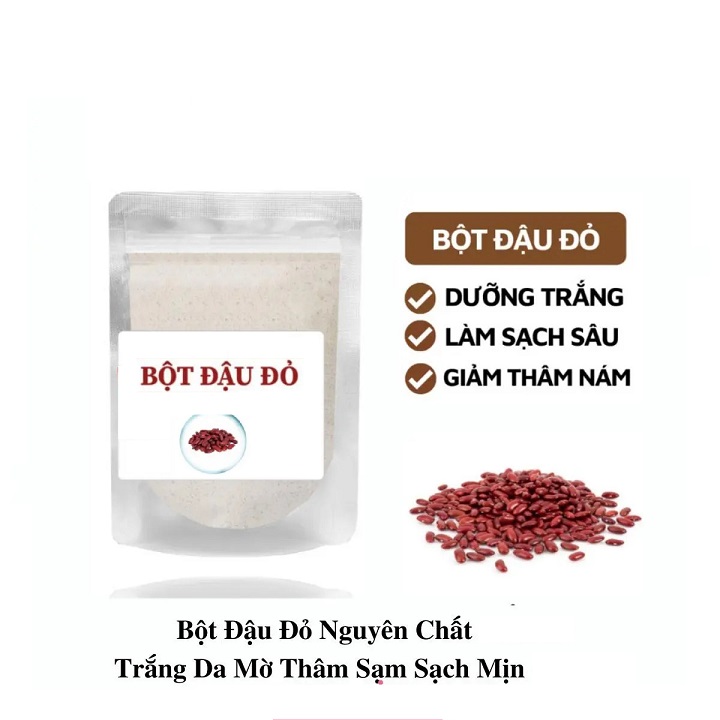 Bột Đậu Đỏ Dưỡng Trắng Da 500G - 1000G