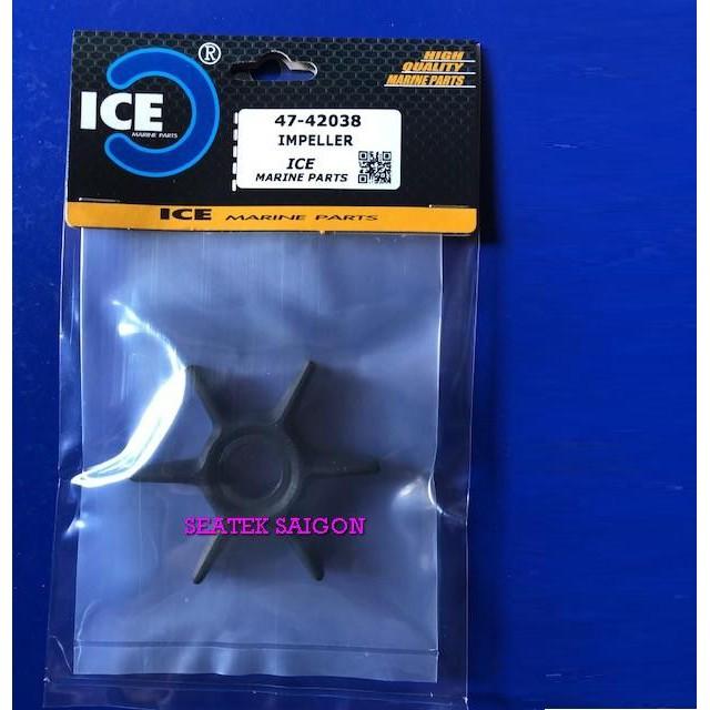 Cánh quạt Đài Loan bơm nước làm mát cano MERCURY 6/8/9.9/,10HP,15 HP, 47-42038, 47-42038-2, 47-420382, 47-42038Q02 . Đài Loan
