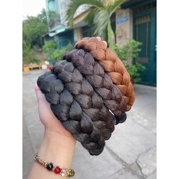 Băng Đô BÍNH PHỒNG Tóc Giả YK / Bờm Tết Phồng Tóc Giả TƠ DẬP PHỒNG , có răng cài cô định