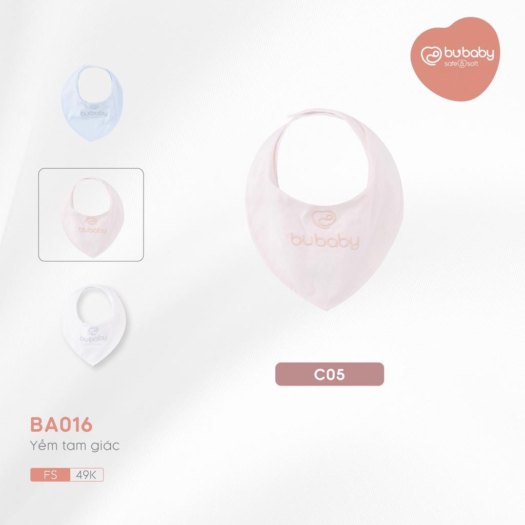 Yếm sợi tre Bu baby - BA017 Yếm cài lệch