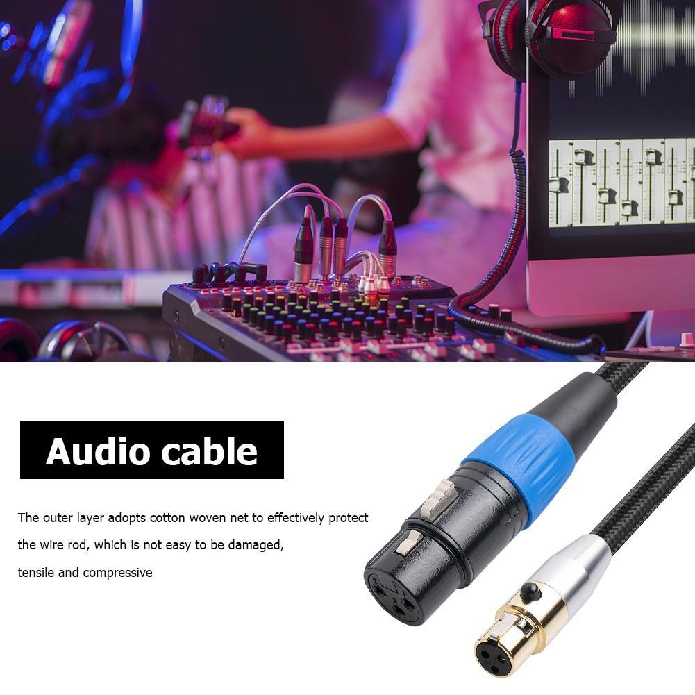 Cáp ChuyểN ĐổI Âm Thanh 3 Pin Mini XLR Sang XLR