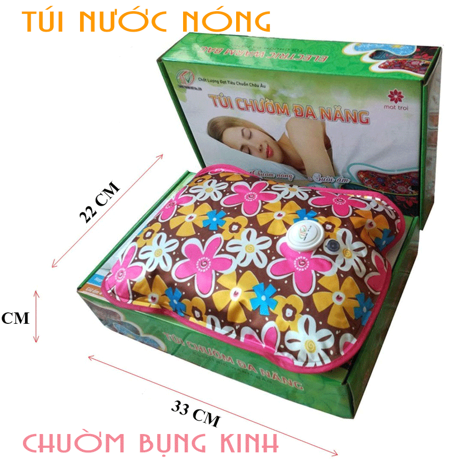 Túi Chườm Nóng Lạnh Đa Năng Mặt trời Size Lớn TTV ( Màu Ngẫu Nhiên ) Combo 2 Túi Giá Ưu Đãi