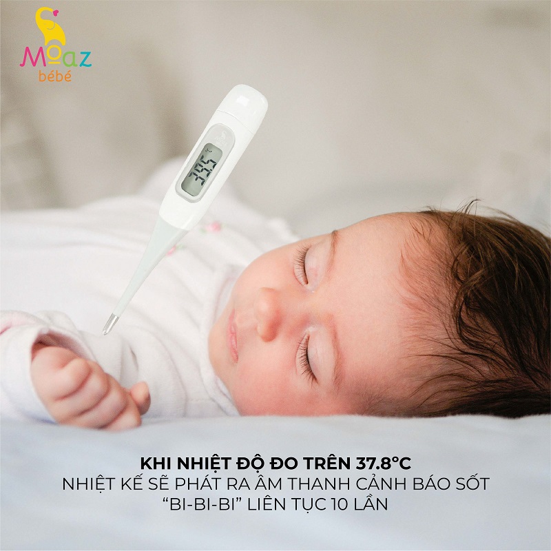 Nhiệt kế kỹ thuật số Moaz BéBé MB - 040