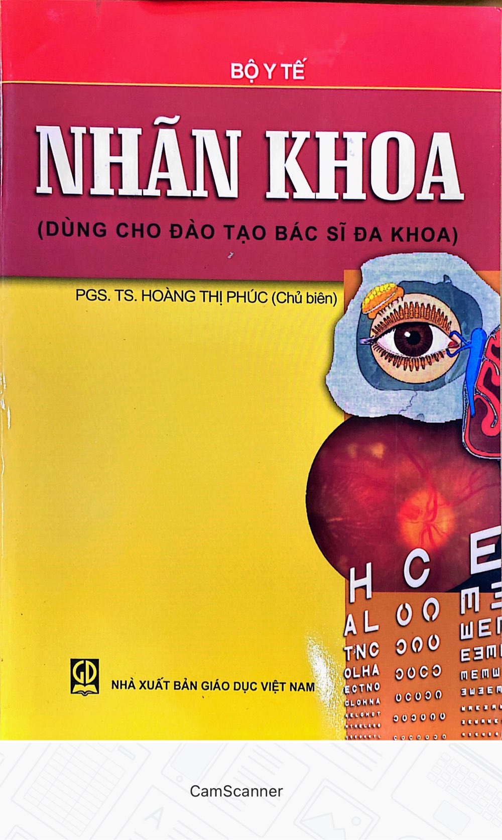 Nhãn Khoa - Dùng Cho Đào Tạo Bác Sĩ Đa Khoa