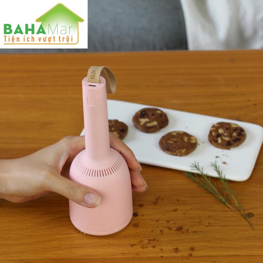MÁY HÚT BỤI MINI KHÔNG DÂY HÚT CHÂN KHÔNG DÙNG CHO VĂN PHÒNG, HỘ GIA ĐÌNH "BAHAMAR" thích hợp dùng cho nệm, ghế sofa,...