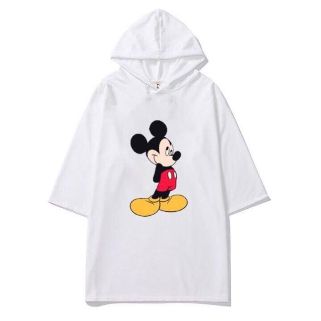 Nhập mã WATYPN25 giảm 25k cho đơn từ 200k - Áo hoodie tay lỡ mickey giày vàng