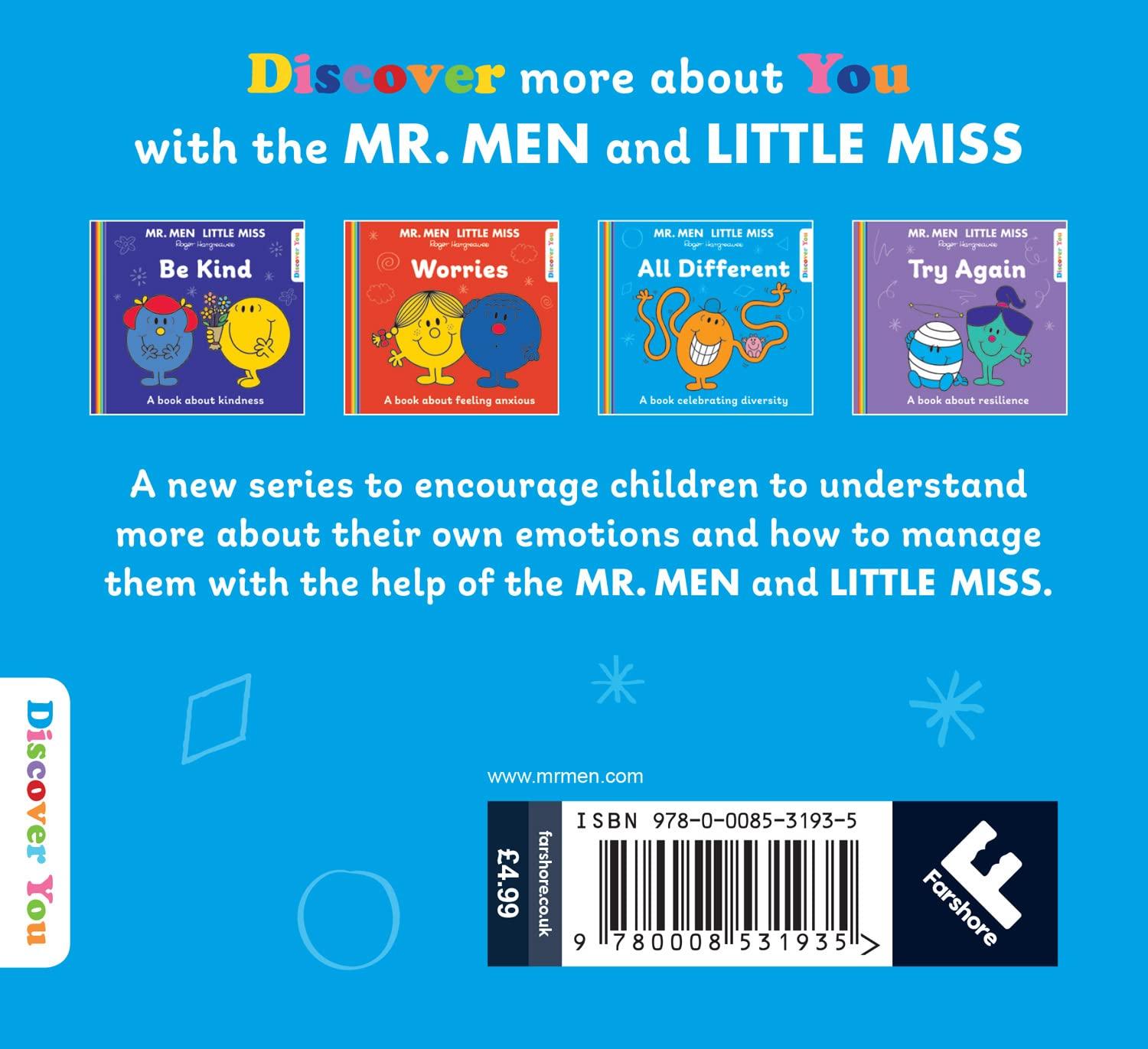 Truyện đọc thiếu nhi  tiếng Anh: Mr. Men and Little Miss Discover You — MR. MEN LITTLE MISS: ALL DIFFERENT