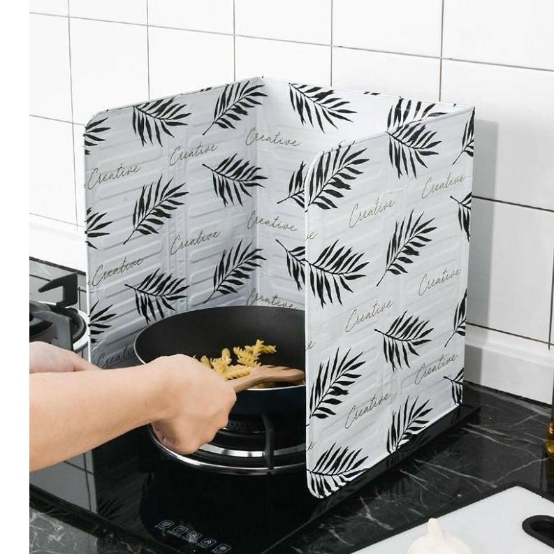 Vách Ngăn Chống Dầu Nấu Nướng, Vách Ngăn Dầu Bắn, Vách Ngăn Dầu Gấp Gọn, Tấm Nhôm Chắn Nhiệt Độ Cao