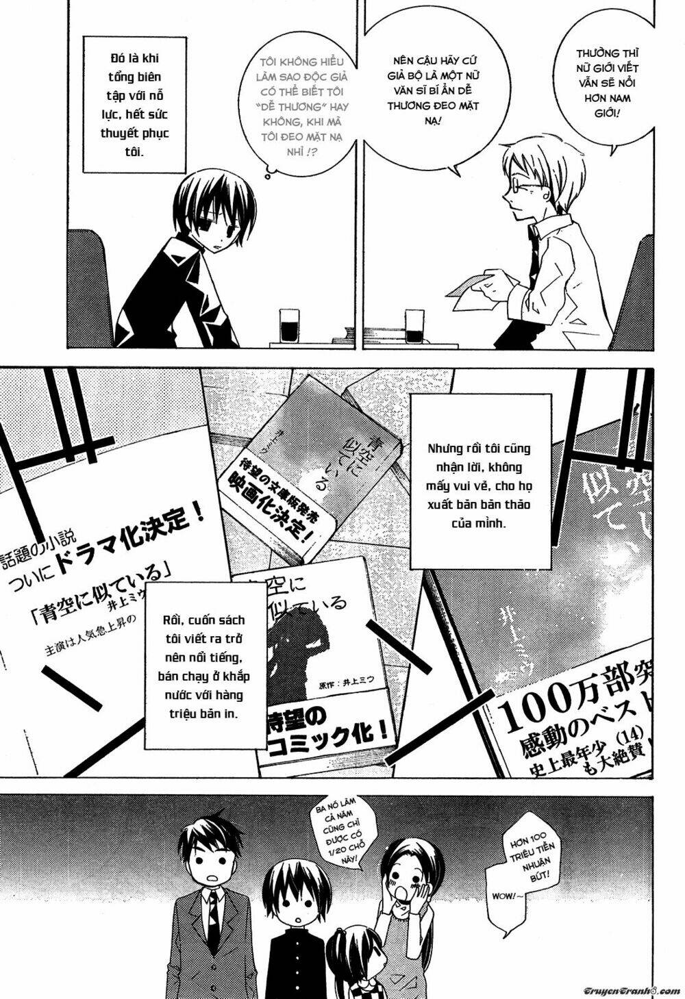cô gái văn chương và tên hề thích chết chapter 1 6