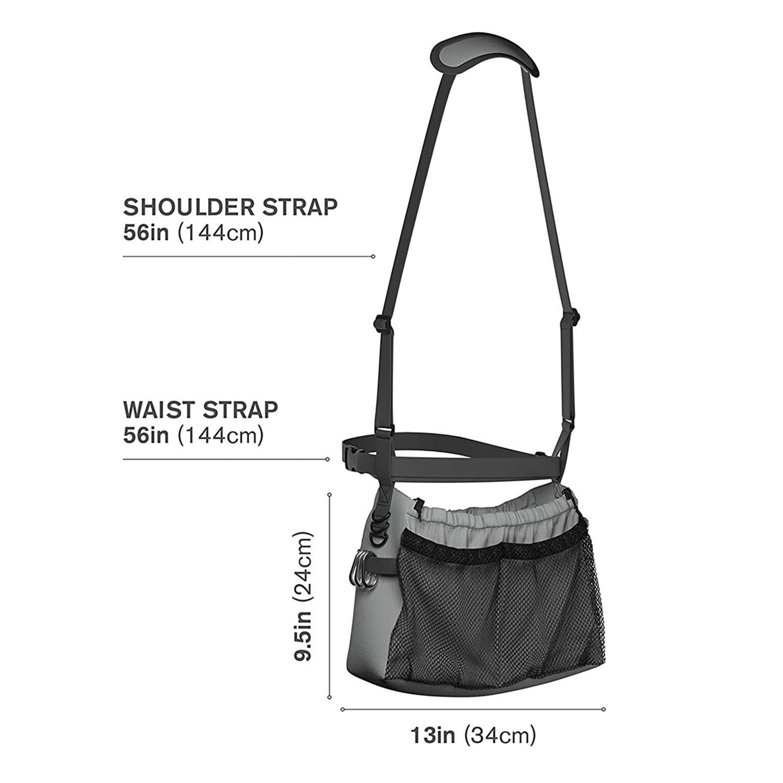 Cleaning Supplies Bag with Shoulder Waist Strap Organiser for Cleaners
