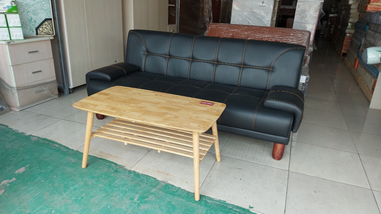 Sofa giường da xuất Nhật Juno Sofa Giường 1m8 x 1m1 x cao 45 cm