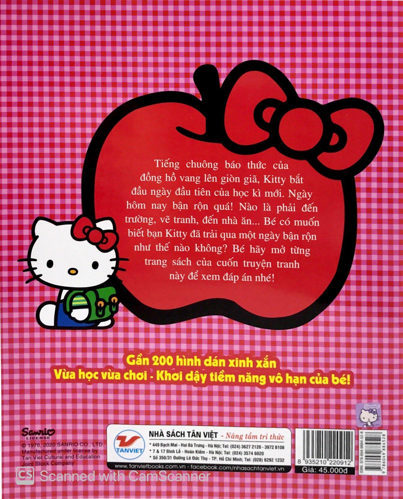 Hello Kitty - Một Ngày Bận Rộn (Dán Hình)
