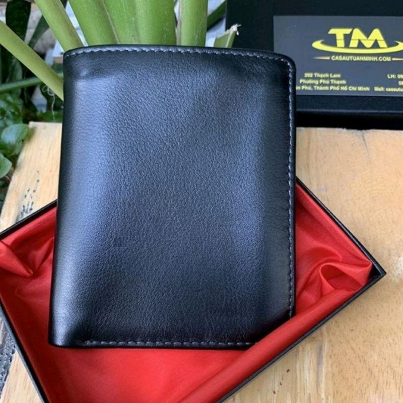 Bóp Ví Nam da bò NAPPA cao cấp LV168,Ví đứng da thật 100% leather BH-24TH hàng xịn da đẹp/làm quà tặng sang trọng