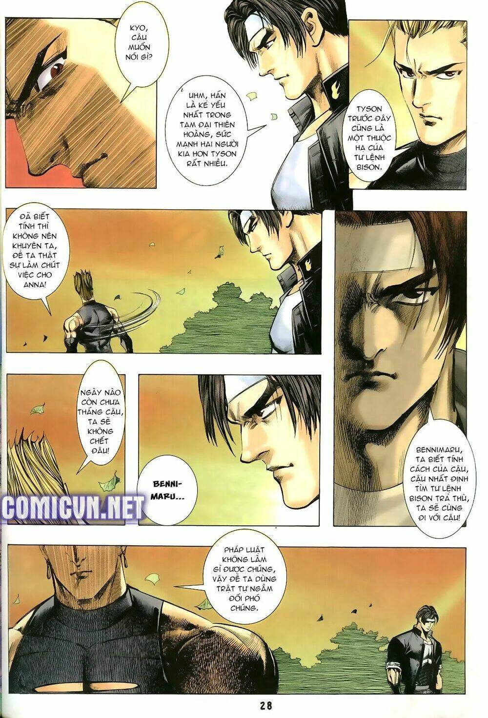 capcom vs snk ngoại truyện chapter 2 4