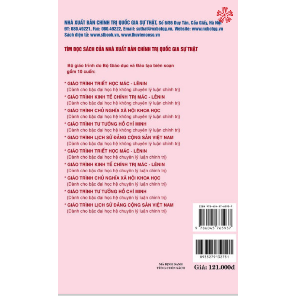 Giáo trình triết học Mác - LêNin