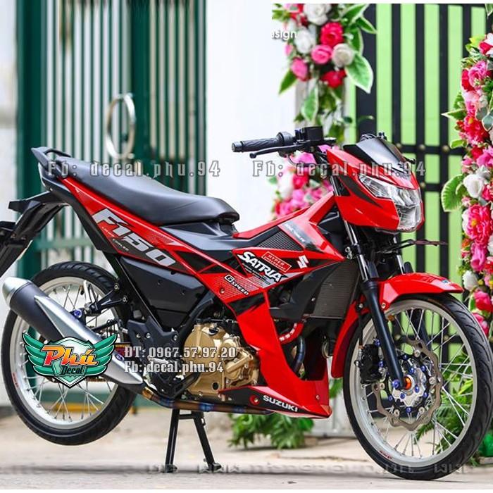 Tem rời Satria đỏ 2018