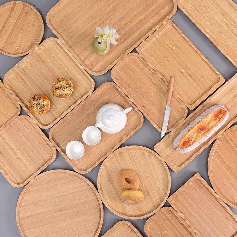 Thớt Gỗ Decor Vuông, Chữ Nhật Nhiều Kích Thước Siêu Tiết Kiệm
