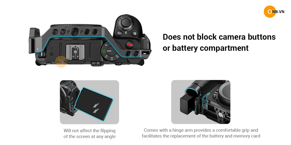 SmallRig Cage Khung bảo vệ Nikon Z30 code 3858