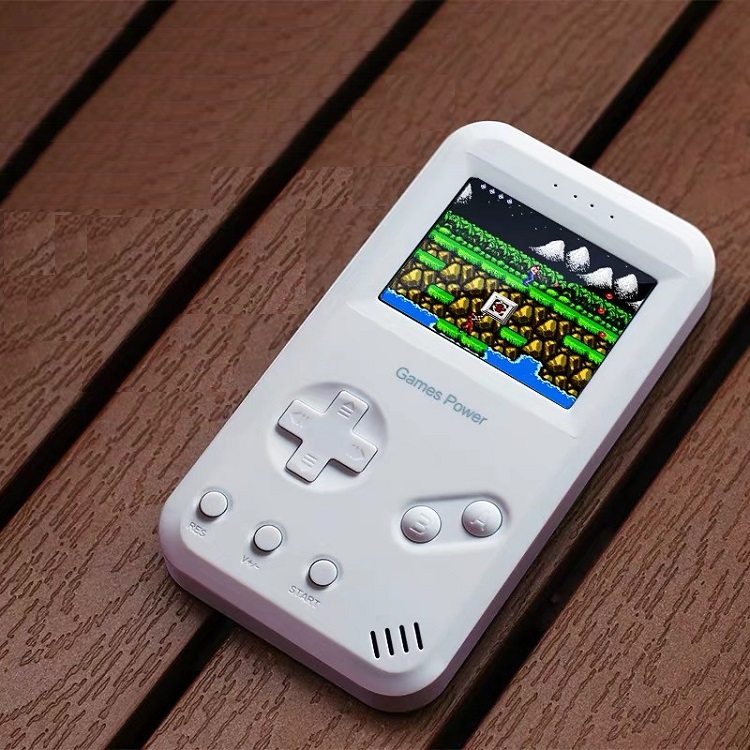 Máy Chơi Game Cổ Điển 500 In 1 Tích Hợp Sạc Pin Dự Phòng Siêu Tiện Lợi