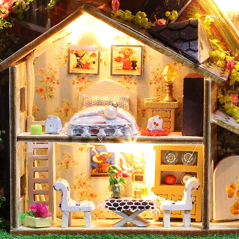 Mô hình nhà DIY Doll House Box Theatre New Zealand Farm