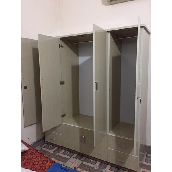 Tủ nhựa đài loan vân gỗ sồi