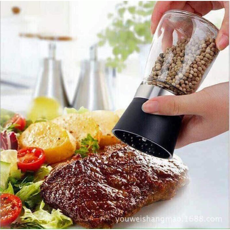 Xay tiêu nắp nhựa