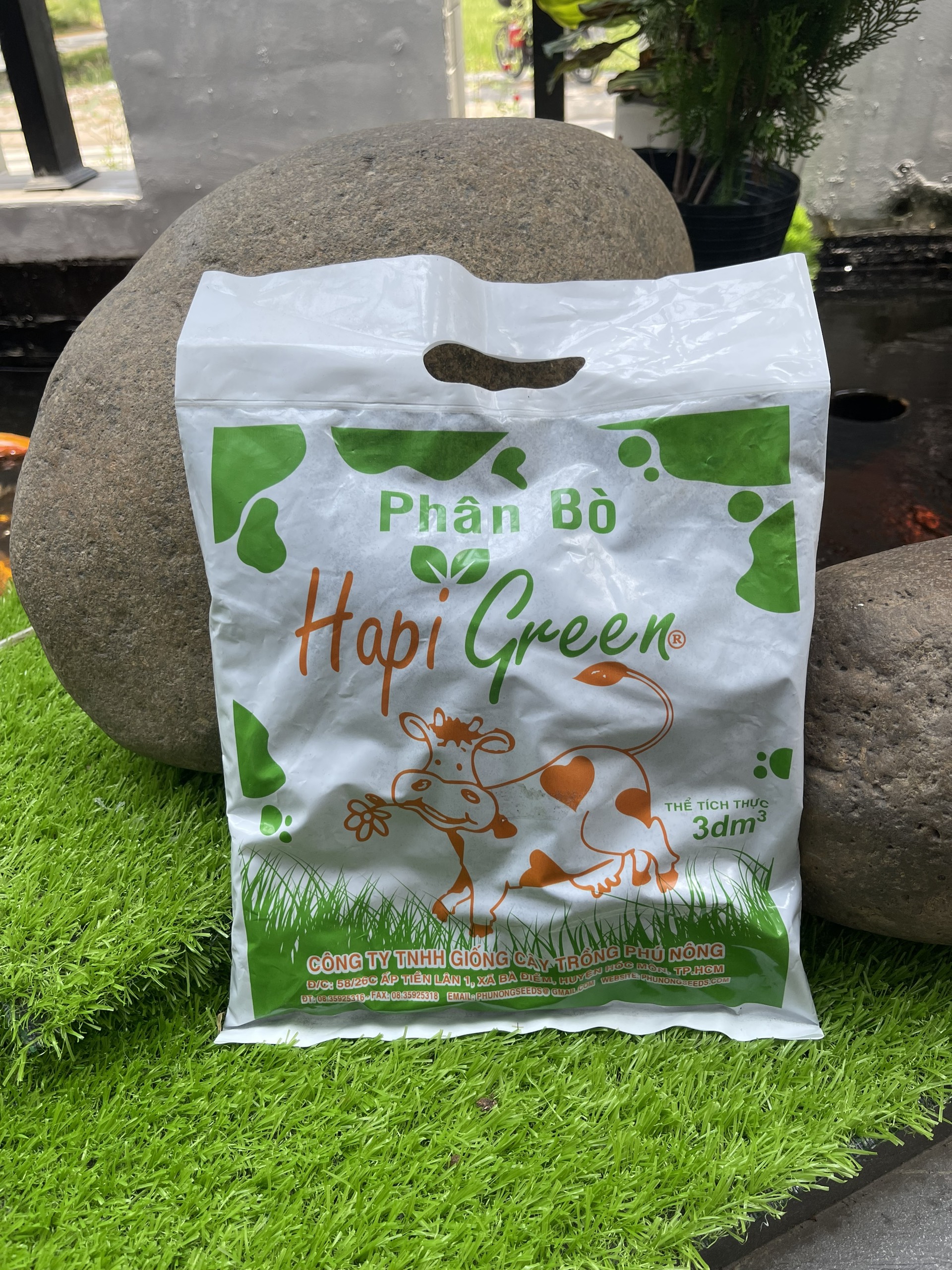 Phân bò Hapi Green dùng làm bón cho cây