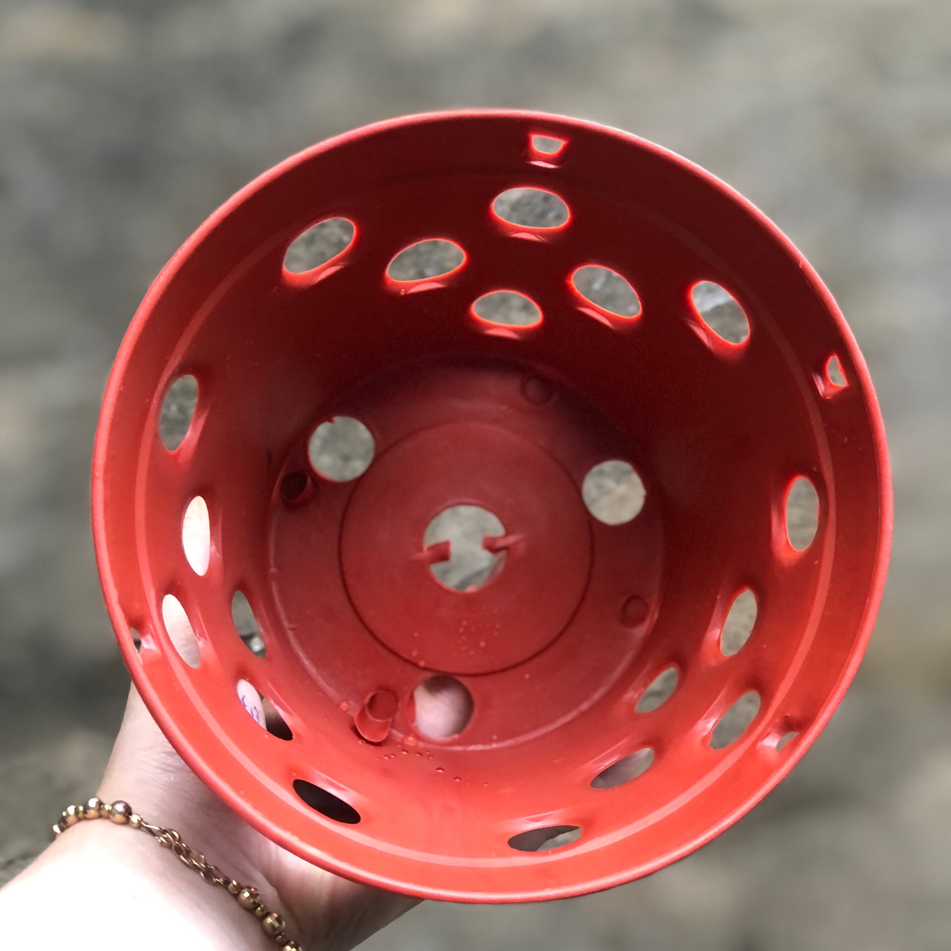 Chậu Nhựa Giả Đất Nung Trồng Hoa Lan, Cây Cảnh- F17