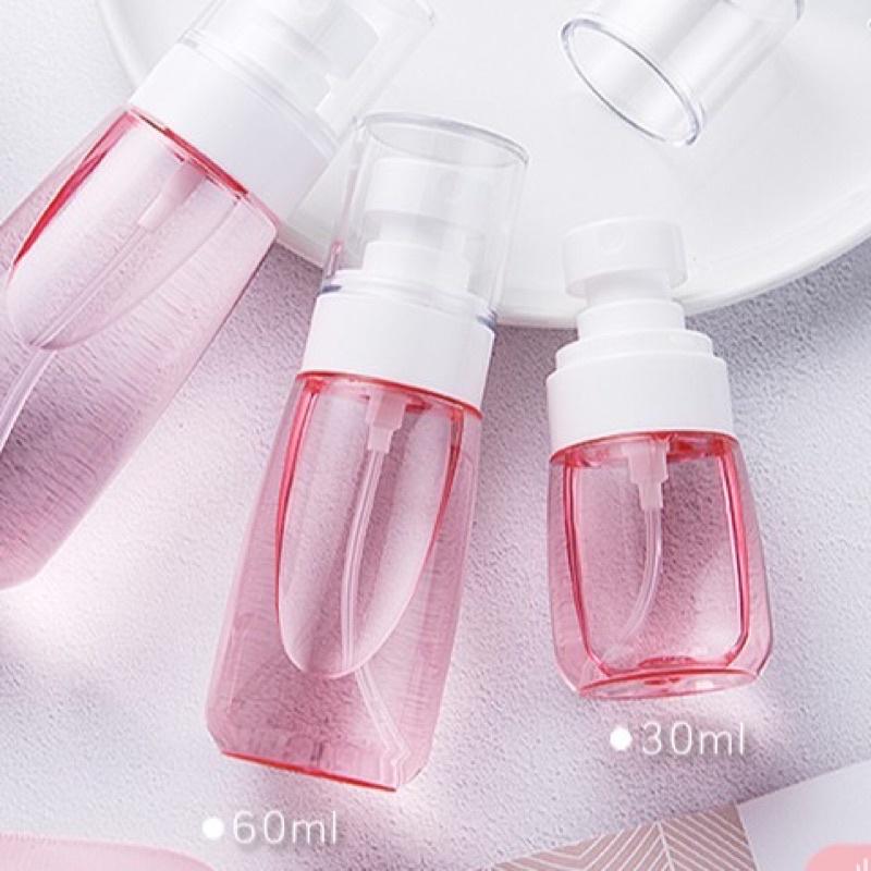 Chai nhựa 30ml 60ml vòi nhấn lotion mỹ phẩm , dung dịch