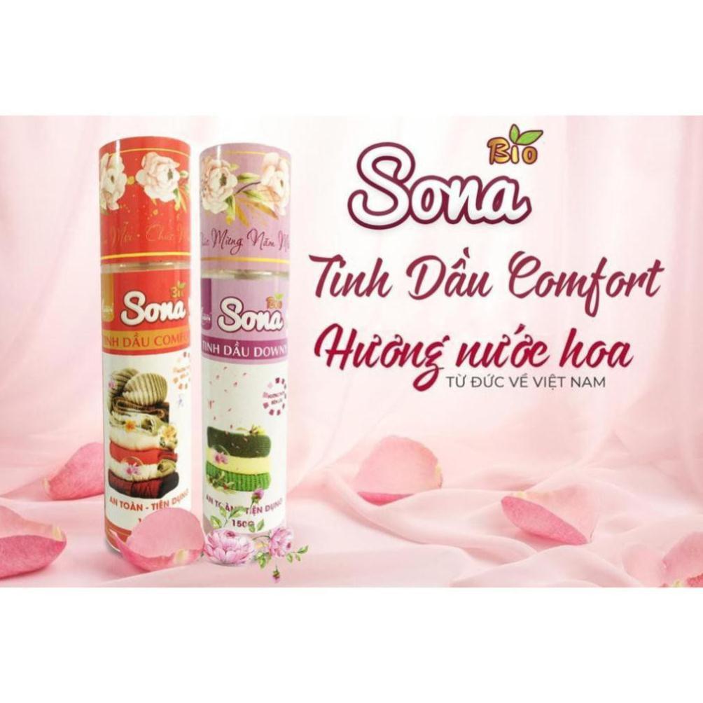 Xả Vải Khô SoNa 150ml Hương Comfort &amp; Downy