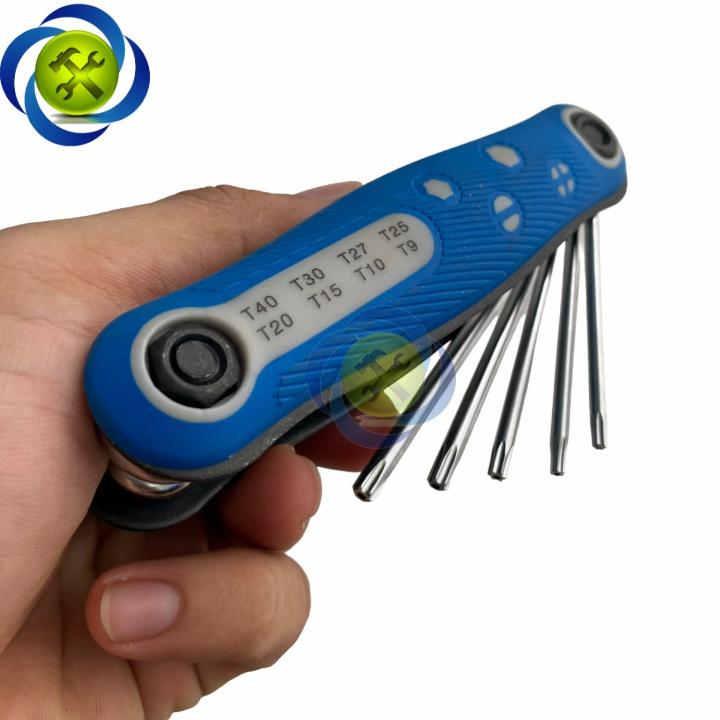 Bộ lục giác sao xếp C-Mart F0915 có 8 cây