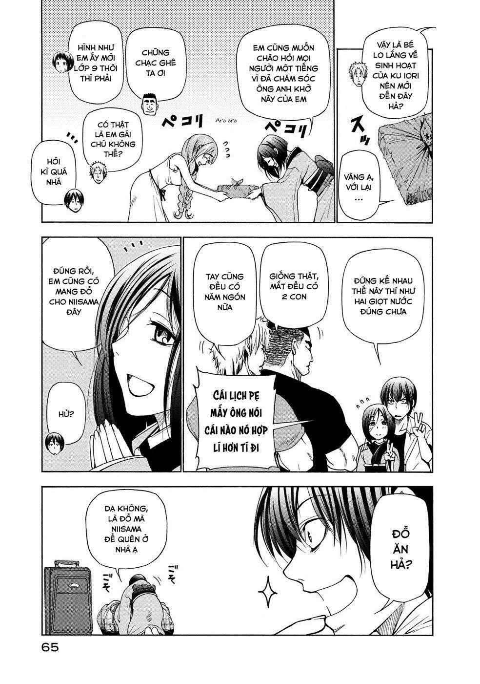 cô gái thích lặn - grand blue chapter 27 19