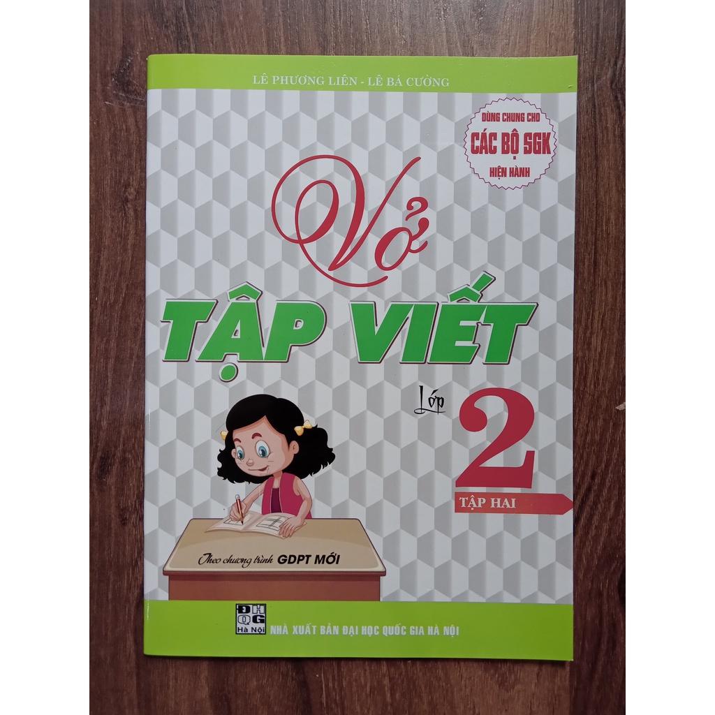Sách - Vở Tập Viết Lớp 2 - Tập 2