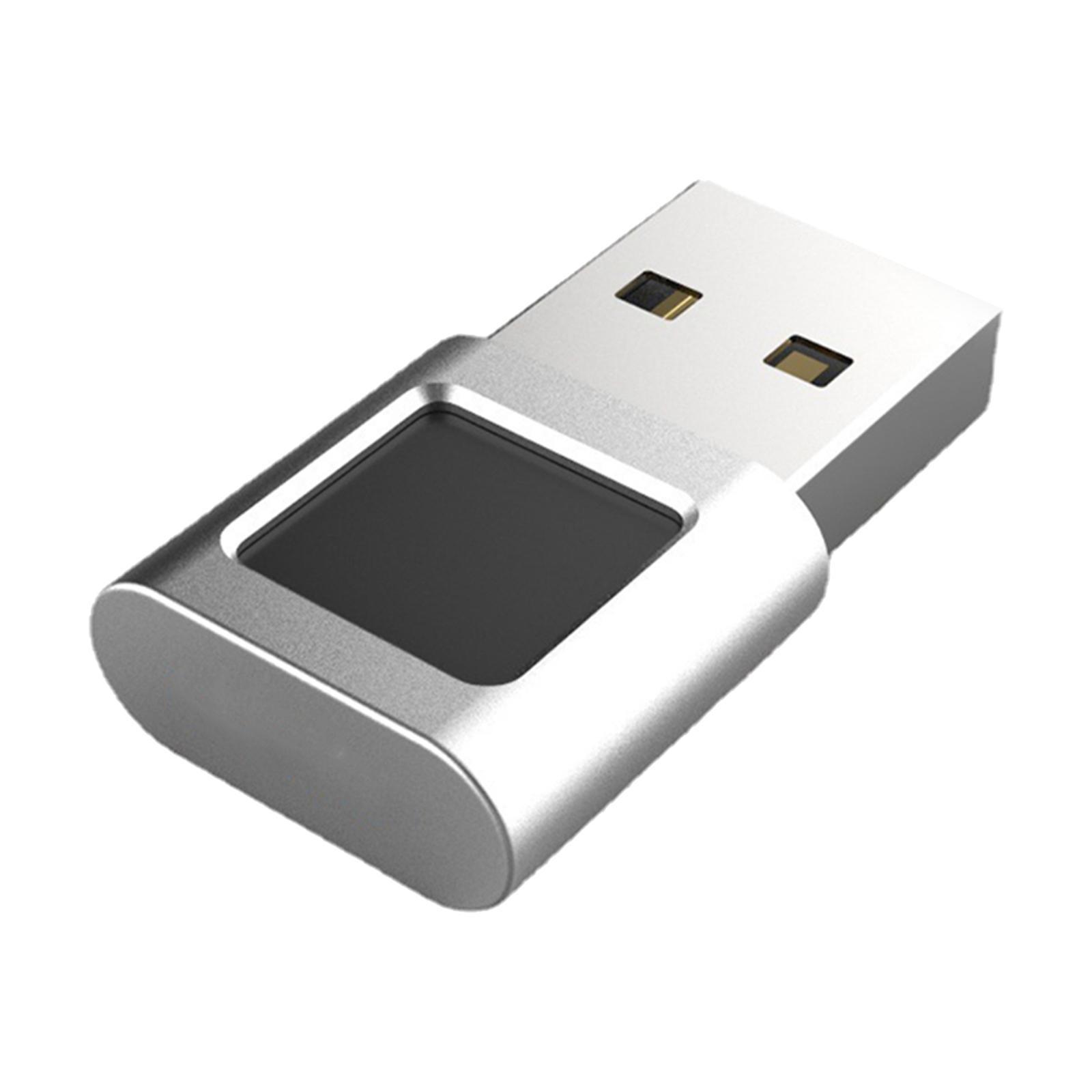 USB Fingerprint Reader Sign-In Unlock Device for Windows 10 11Hello Laptops