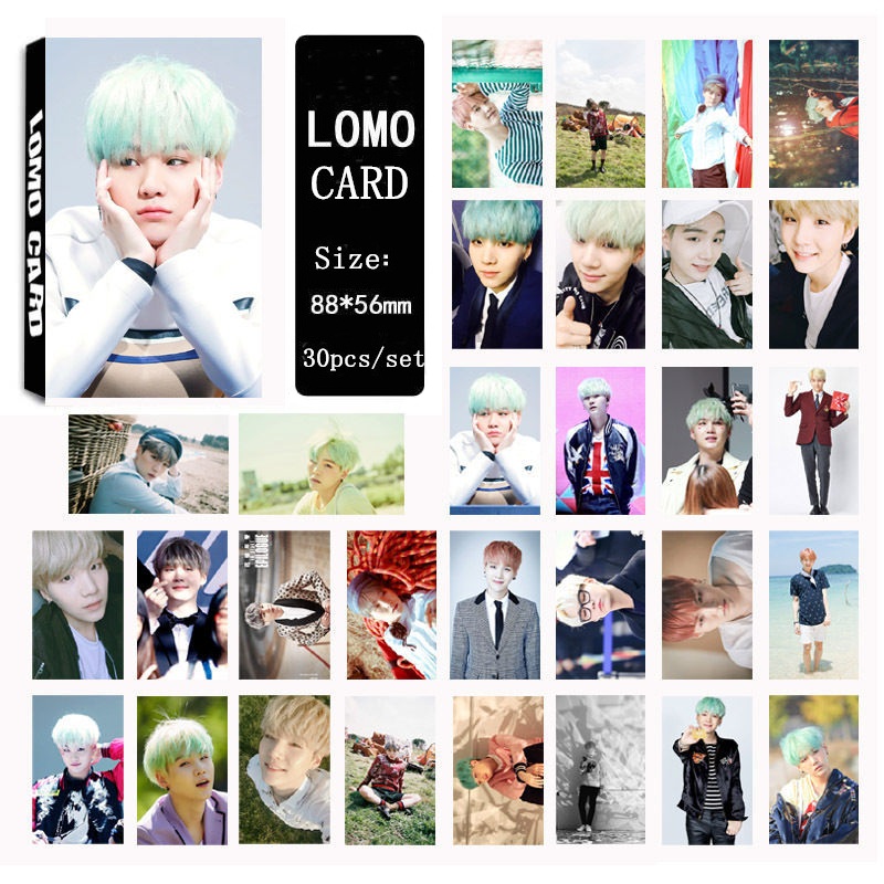 Bộ Lomo card SUGA BTS