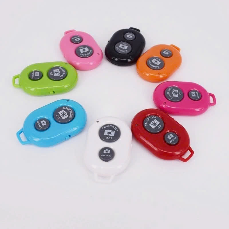 Remote bluetooth chụp hình tự sướng, điều khiển từ xa cho điện thoại - Hàng chính hãng ( Giao màu ngẫu nhiên )