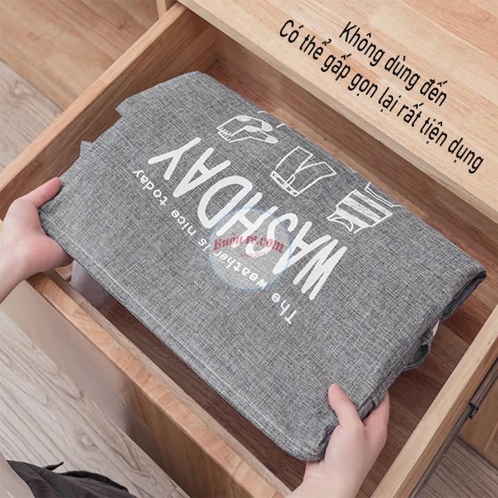 Túi đựng chăn màn, quần áo, khung sắt có dây rút