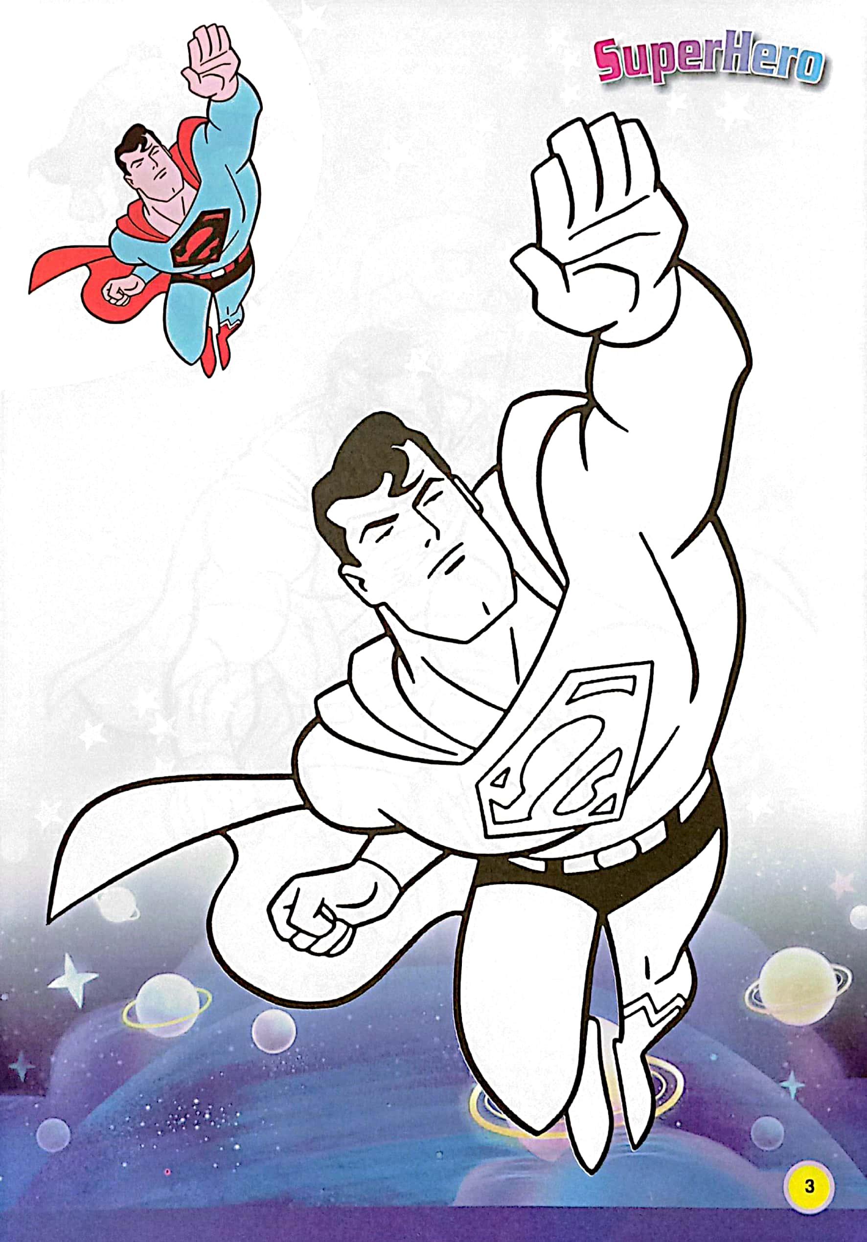 Em Tập Tô Màu - Super Hero Siêu Nhân 2
