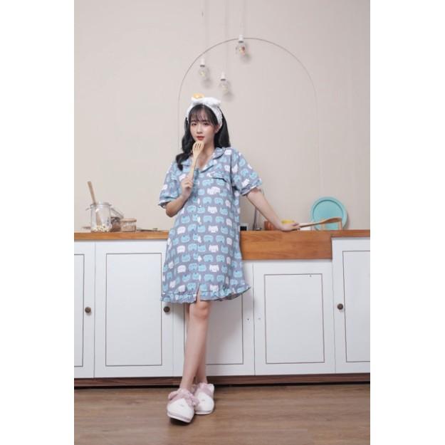 Váy ngủ pijama loại 1 siêu cute