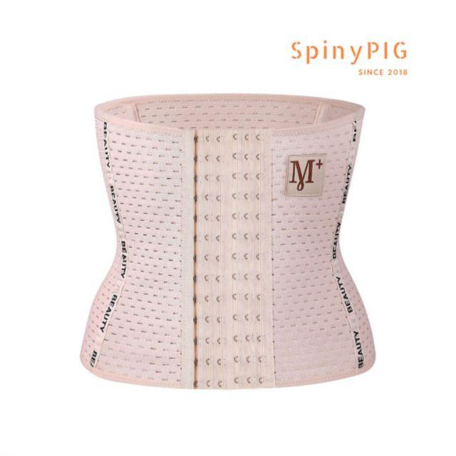Đai gen bụng 4 xương 6 móc cài M+ cao cấp