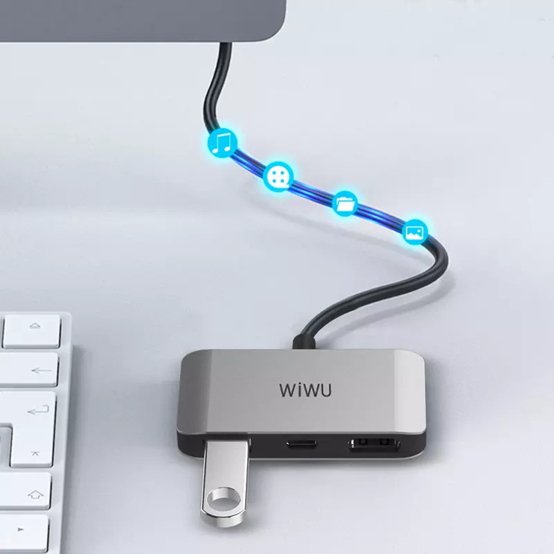 Pin sạc dự phòng sạc không dây Maqsafe sạc nhanh 22.5W 10000mAh hiệu WIWU JC-21 trang bị cổng PD Type-C 3.0 và cổng USB QC 3.0 chuẩn 2.4A kiêm giá đỡ điện thoại - Hàng nhập khẩu