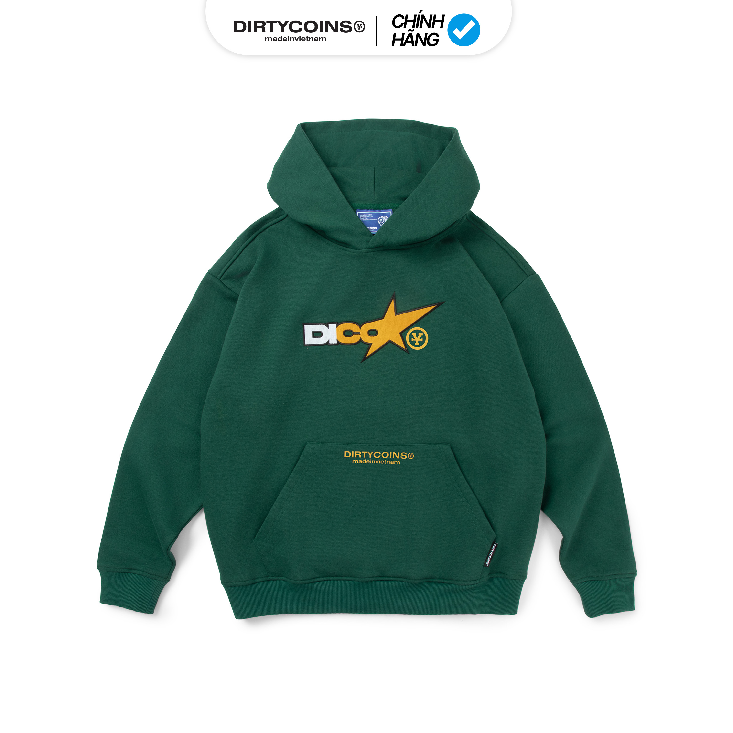 Áo Khoác DirtyCoins Logo Relaxed Hoodie