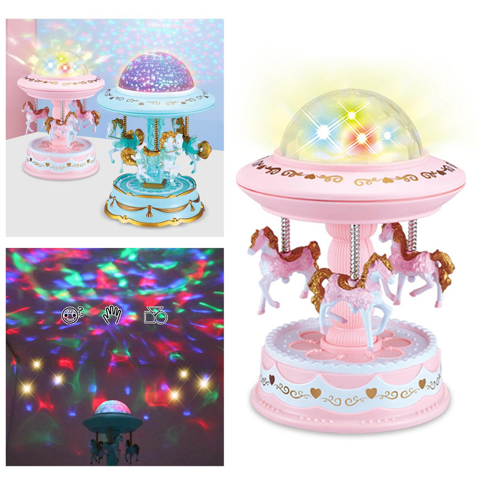 Music Box  Night Light for Children's Day Birthday Gift Ornament Office