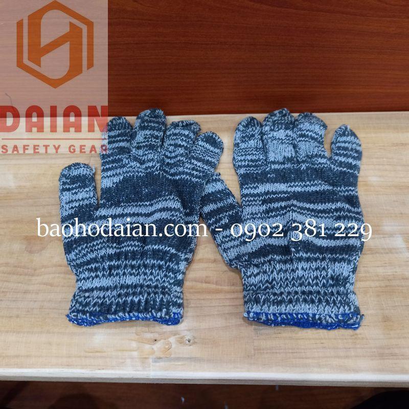 Găng tay len muối tiêu 40g