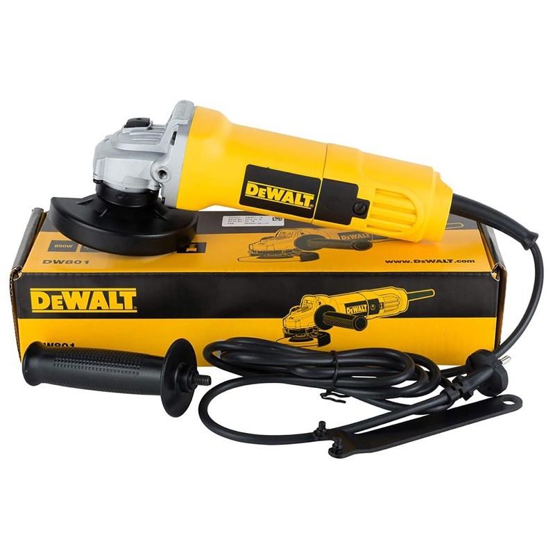 Máy Mài Góc 100mm 850W DEWALT DW801 DW802 - Chính Hãng ( New 2020 )