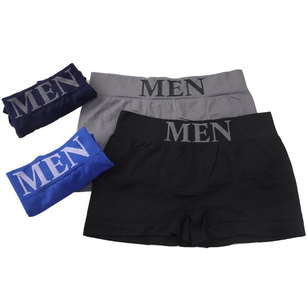 Quần Lót Nam Boxer Dệt Kim Co Giãn 4 Chiều Túi Zip Sang Trọng - MINHSTORE