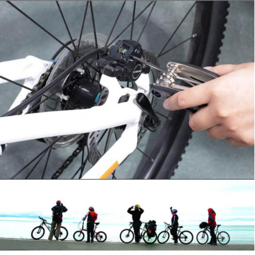 Bộ dụng cụ sửa chữa xe đạp đa năng gọn nhẹ du lịch TL 346-1