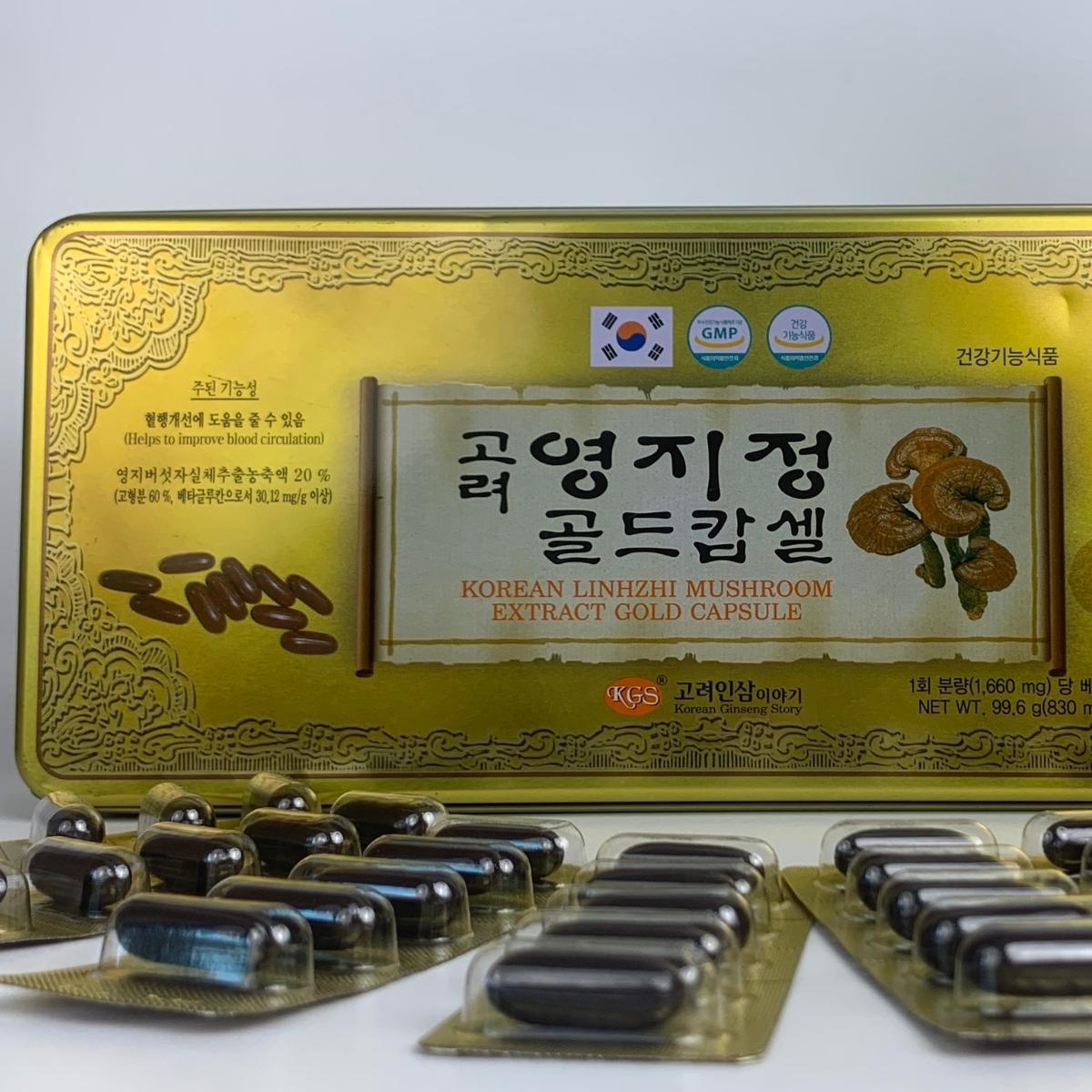 Viên Linh Chi Hàn Quốc Kgs